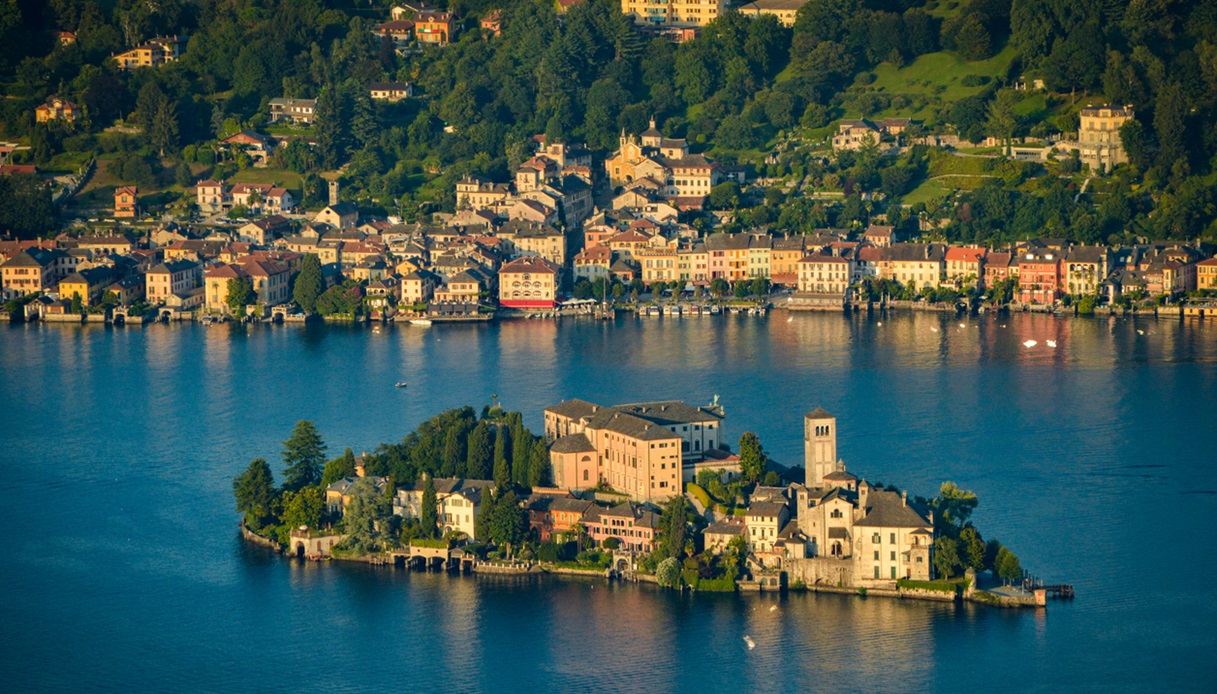 Orta San Giulio e l'omonima isola