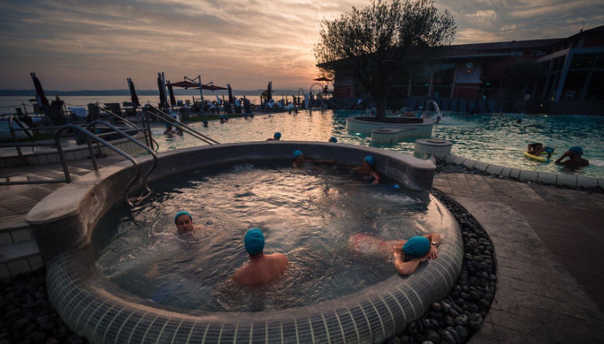 Centro termale di Sirmione in Lombardia ideale per esperienze di benessere in inverno