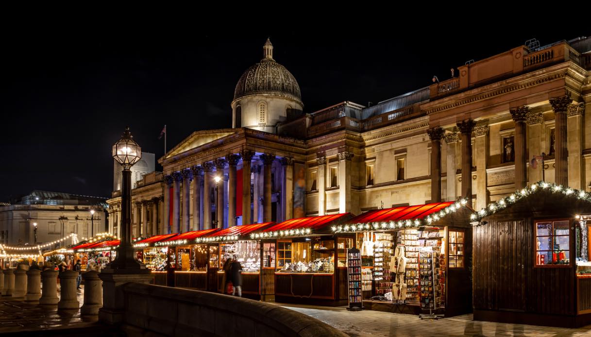 Trafalgar Square Natale