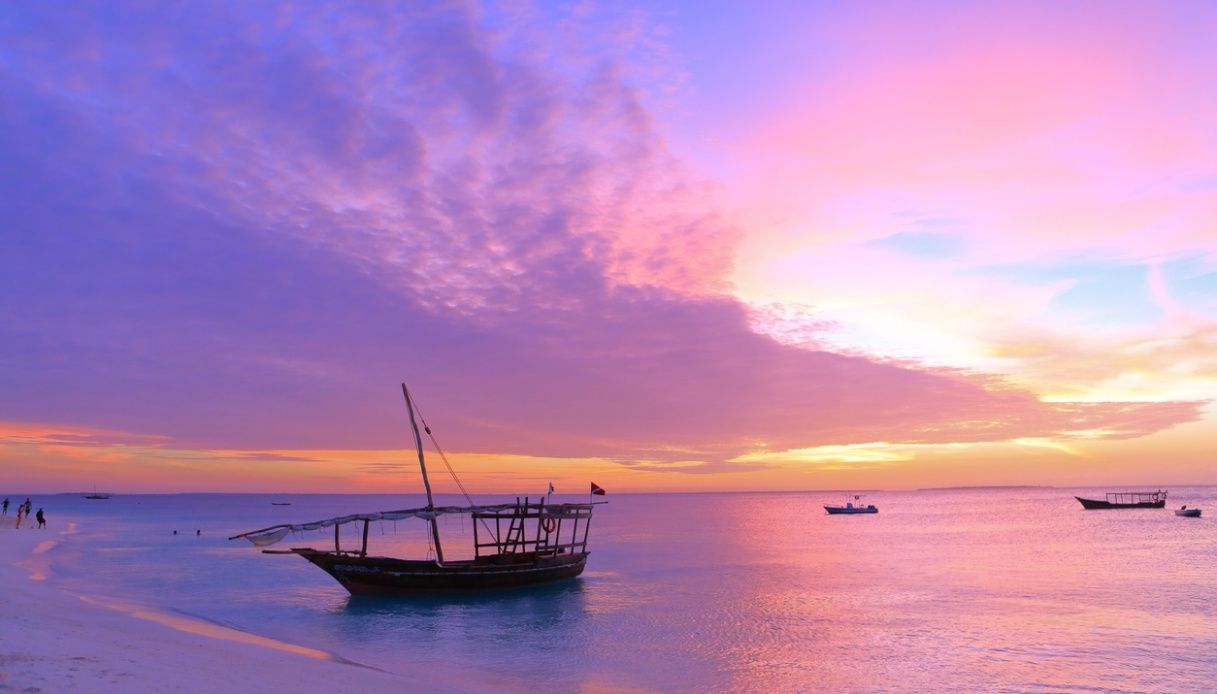 I colori di Kendwa Beach a Zanzibar