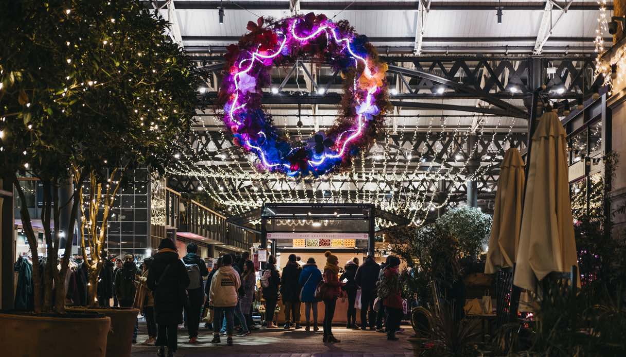 Mercato Londra Natale