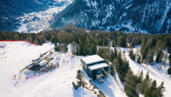 Pista da sci Parco Stelvio