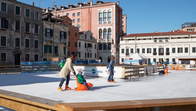 Pista pattinaggio Venezia