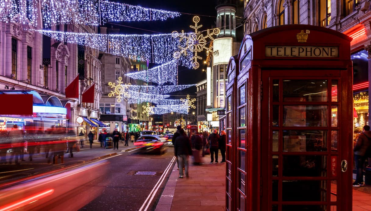 Soho, Natale, Londra