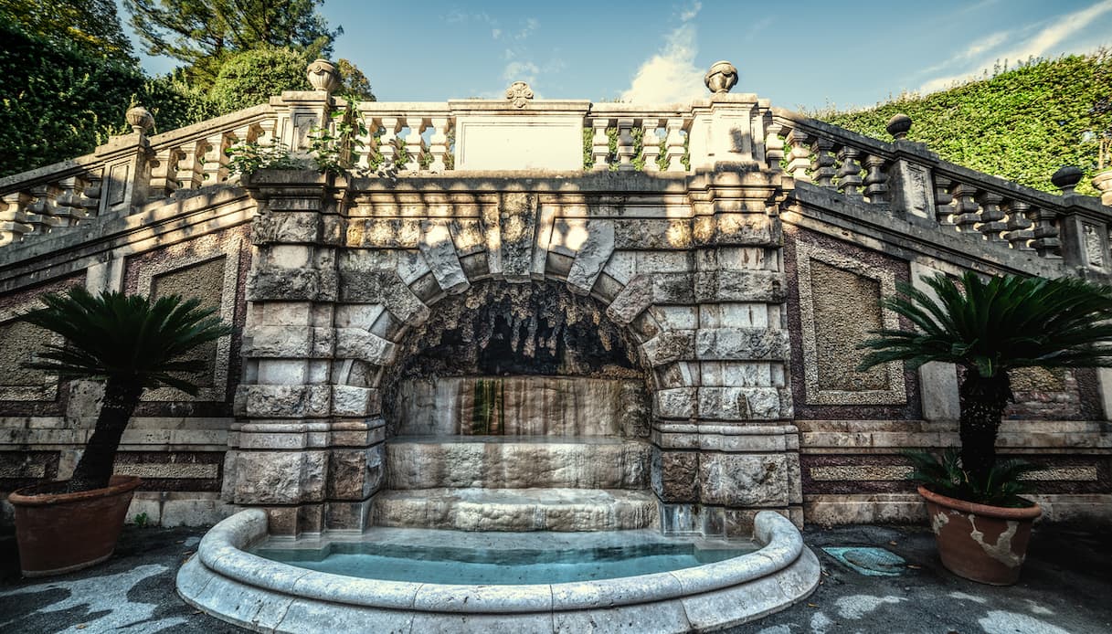 Terme di Montecatini, parco