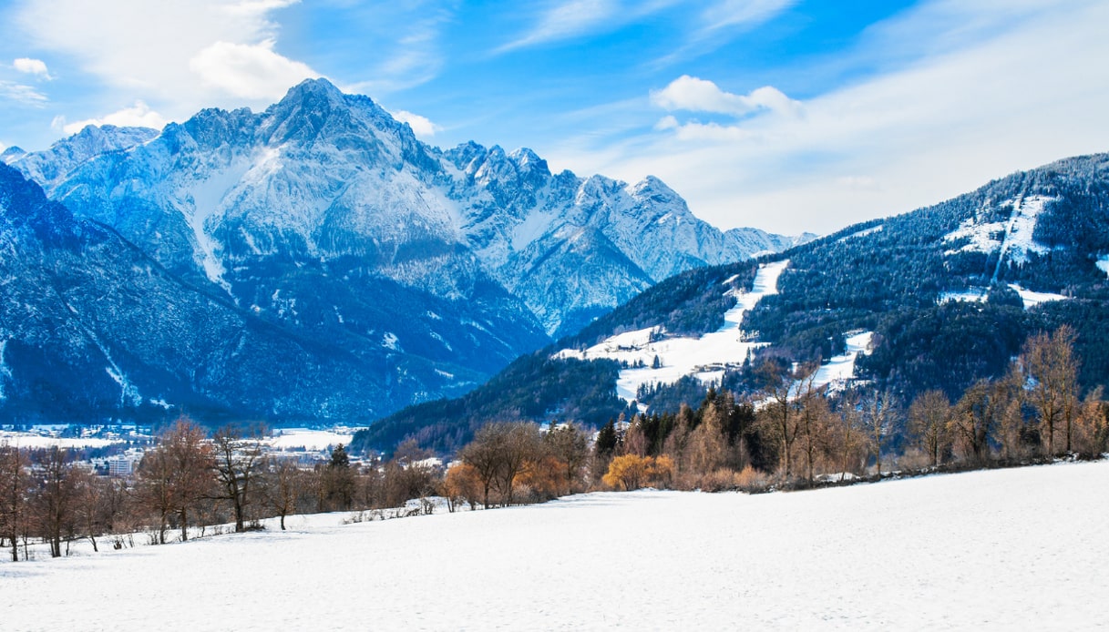 Andare sulla neve con i bambini a Zettersfeld/Lienz