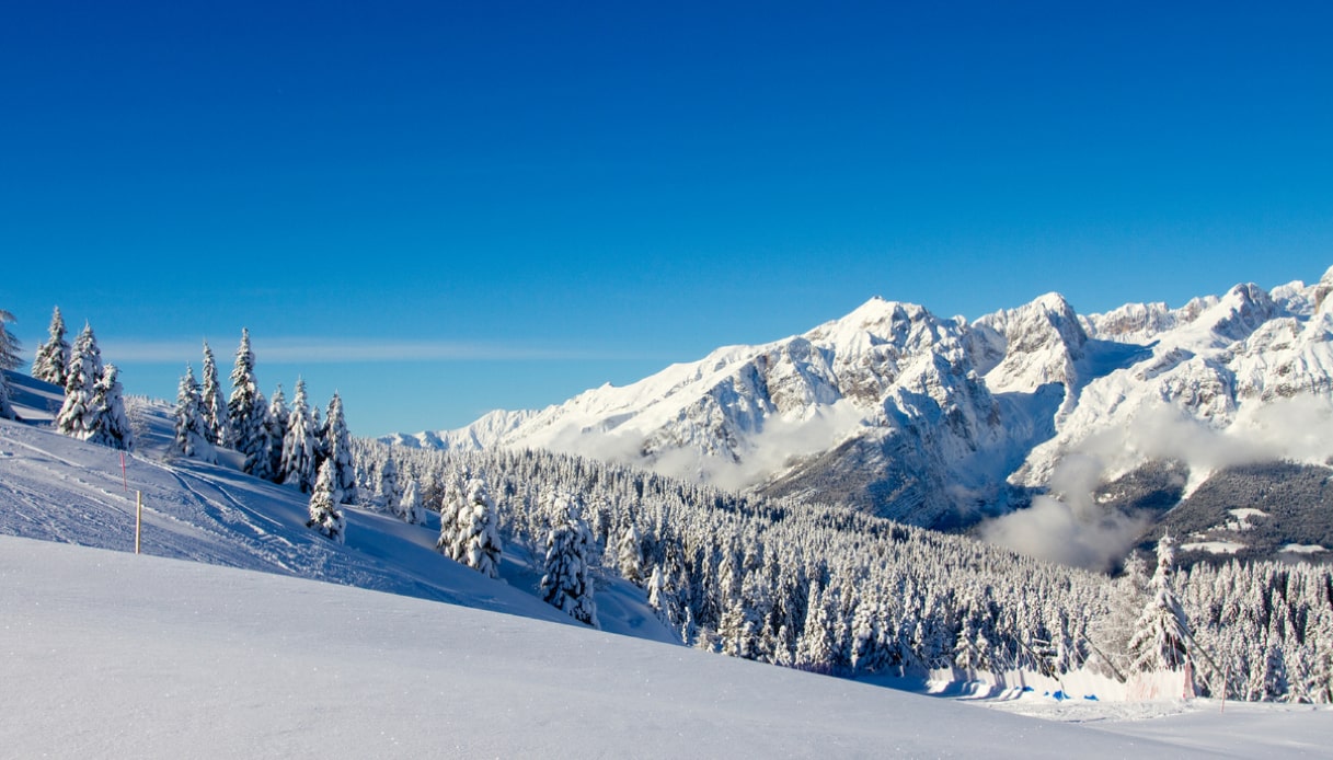 Paganella: la montagna in inverno con i bambini