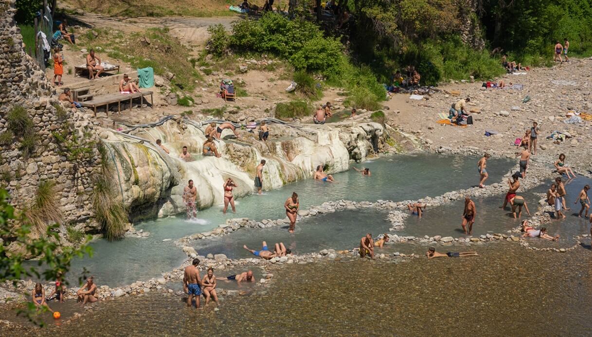 Terme libere toscana inverno