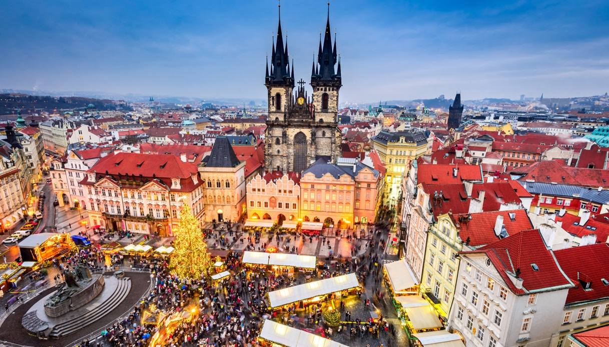 Praga, meta di viaggi di Natale economici