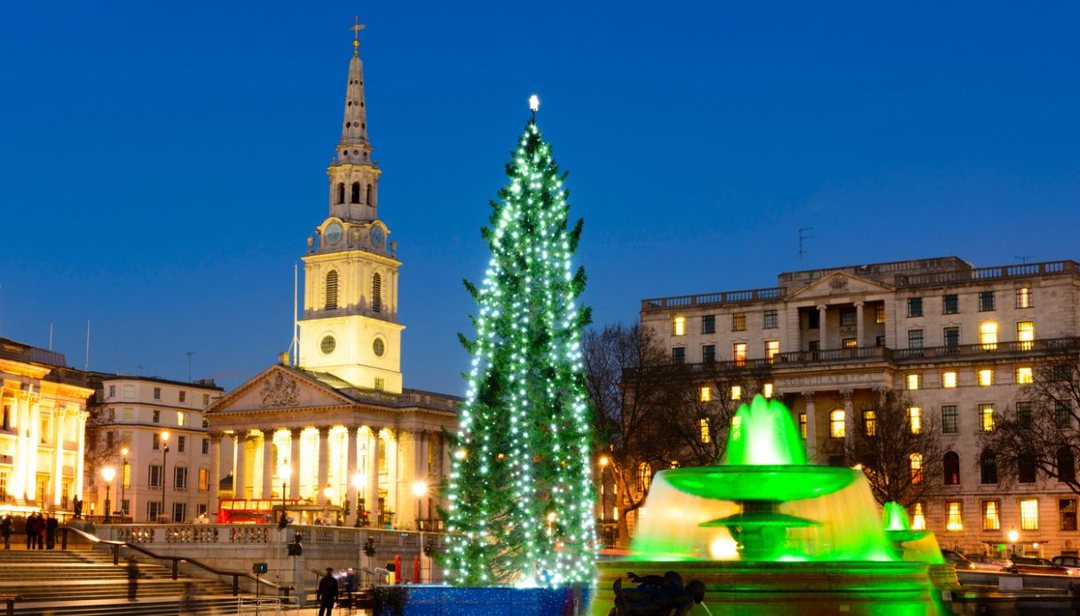 Natale Trafalgar Square