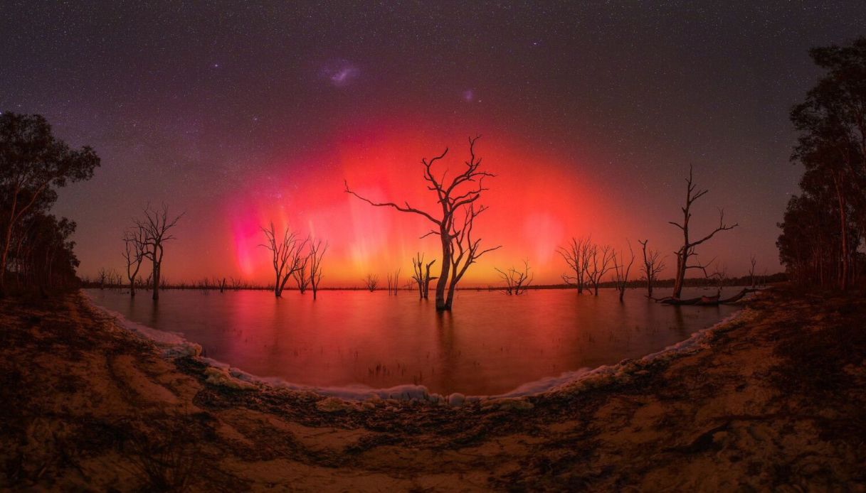 Aurora boreale Australia