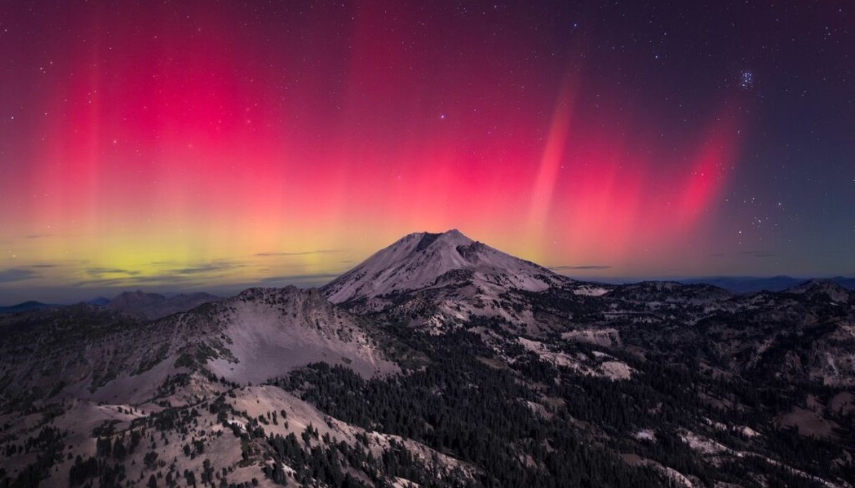 Aurora boreale California