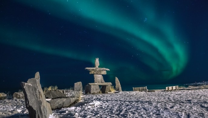 Aurora boreale Canada