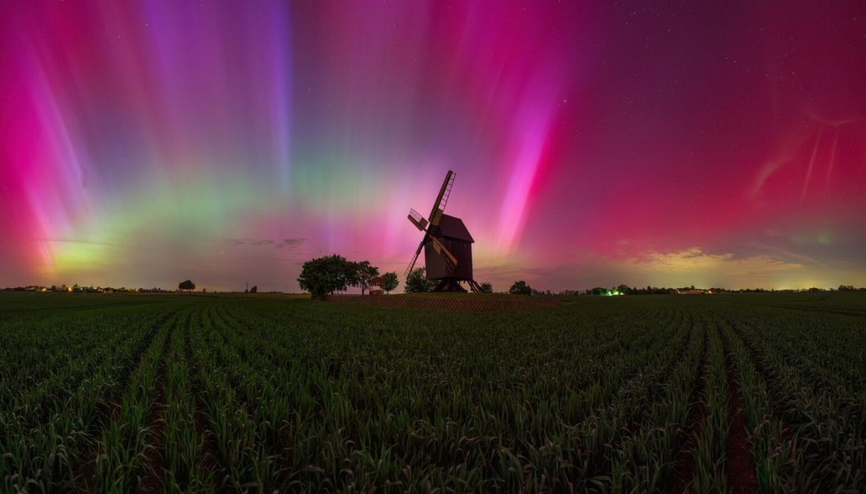 Aurora boreale Germania