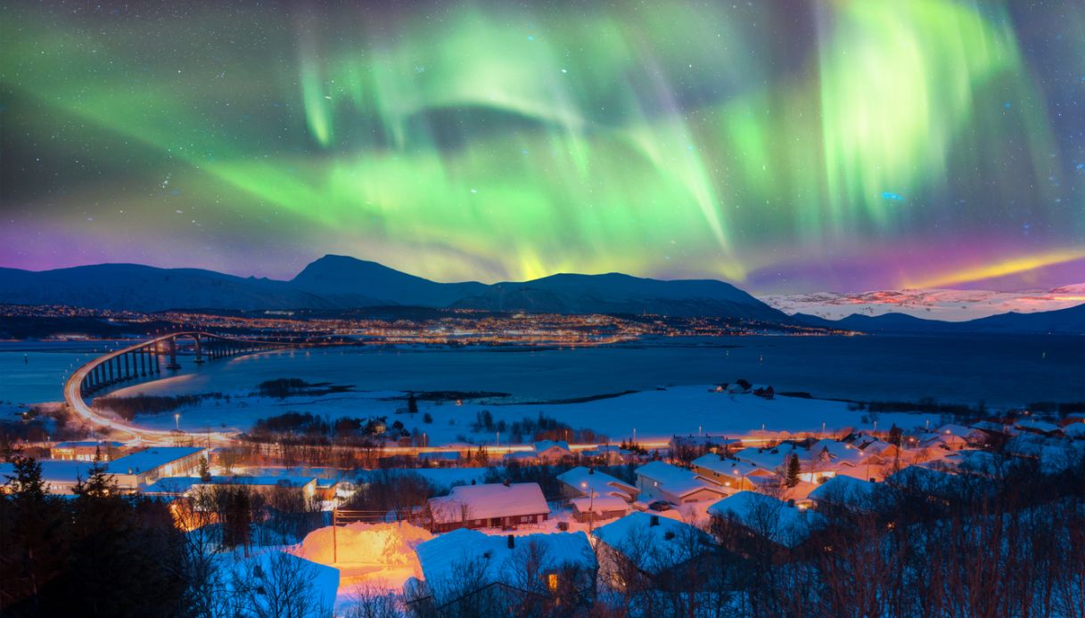 Aurora boreale a Tromso