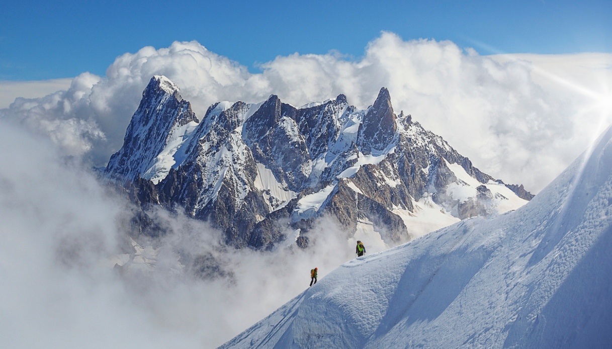 Il meraviglioso Monte Bianco in Francia