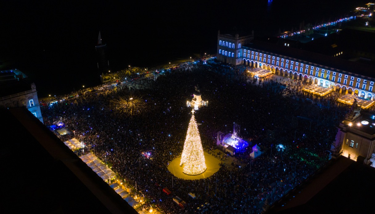 Lisbona festeggiamenti capodanno 2025