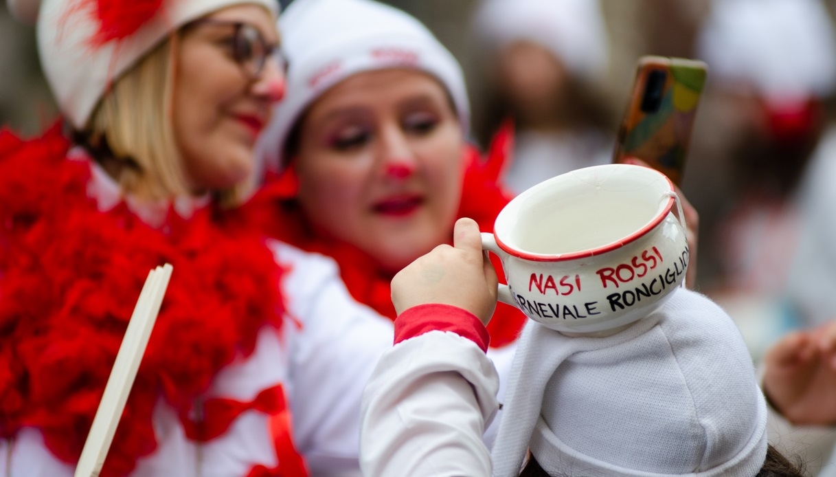 Carica dei Nasi Rossi tra gli eventi del Carnevale di Ronciglione