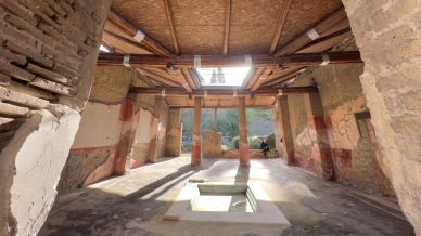 Al Parco archeologico di Ercolano riapre la Casa della Gemma