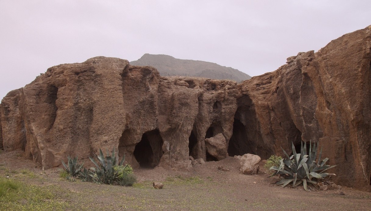 Cuevas de las Cruces a Galdar, Gran Canaria