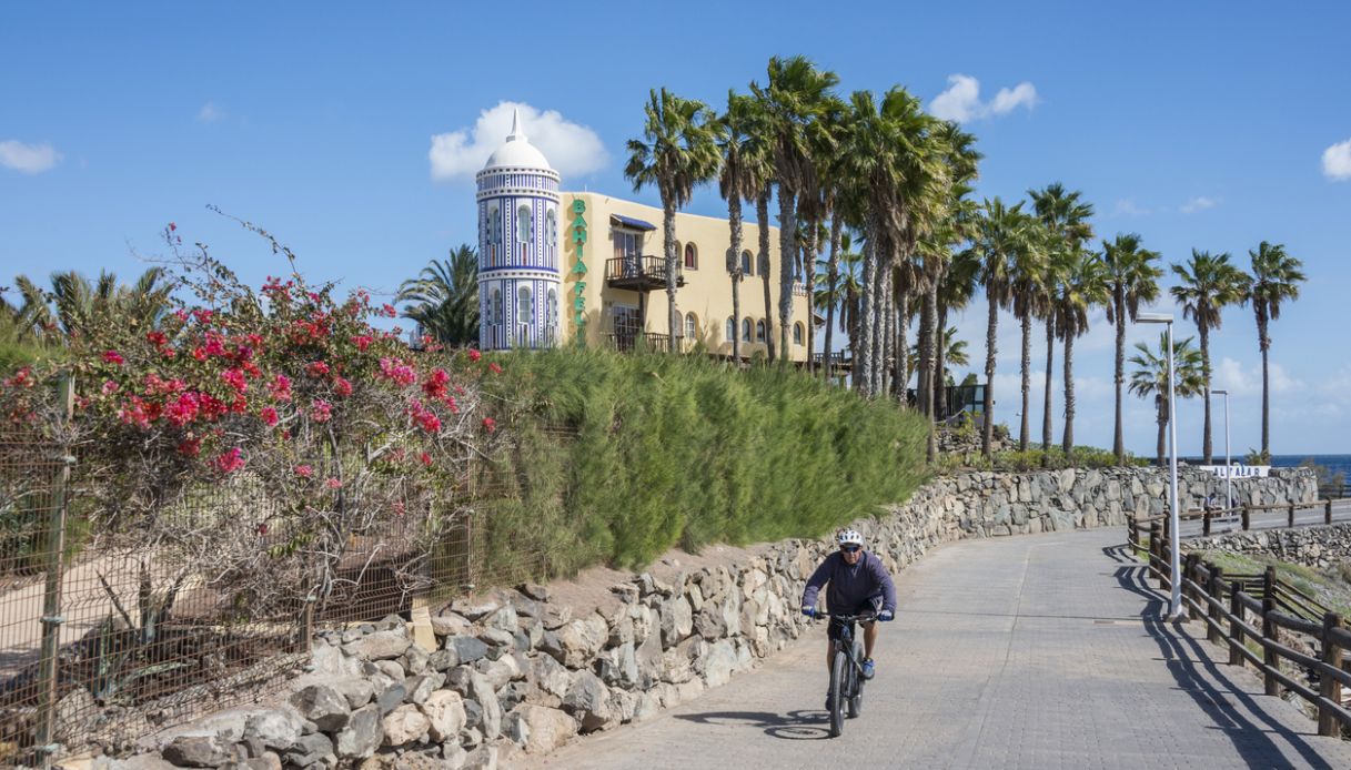 In bici a Gran Canaria