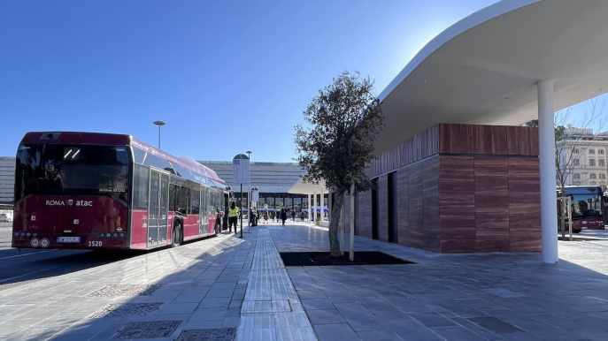 La nuova Piazza dei Cinquecento per il Giubileo