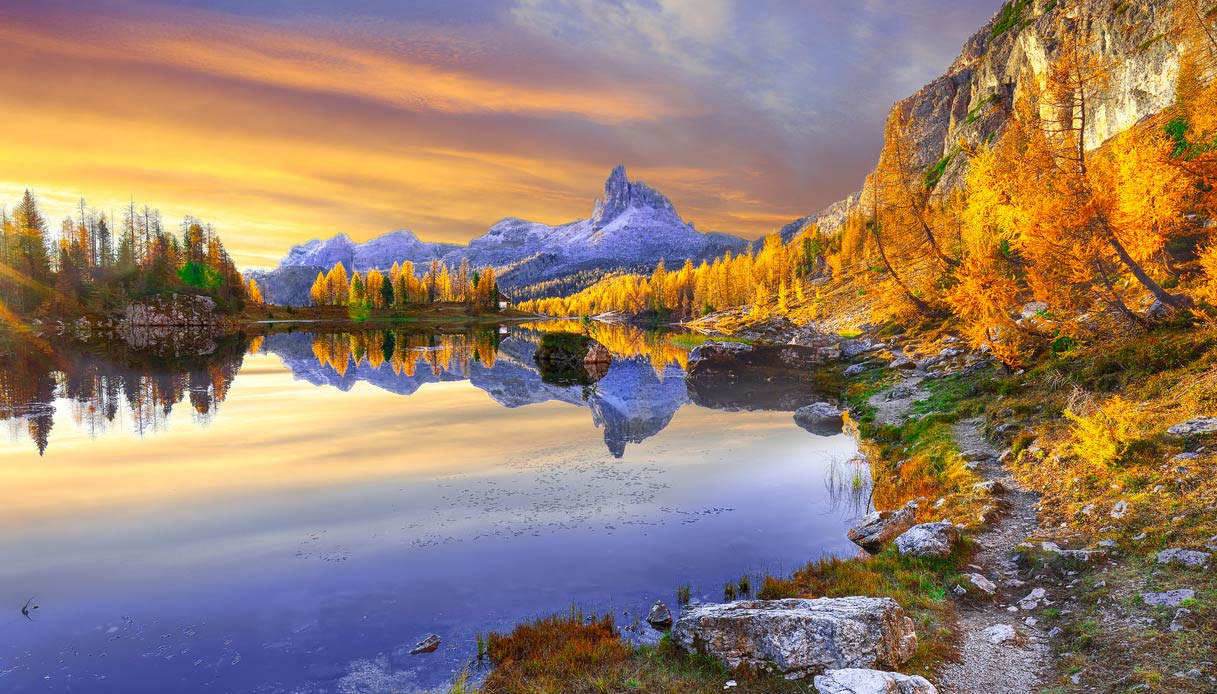 Lago Federa, in Veneto