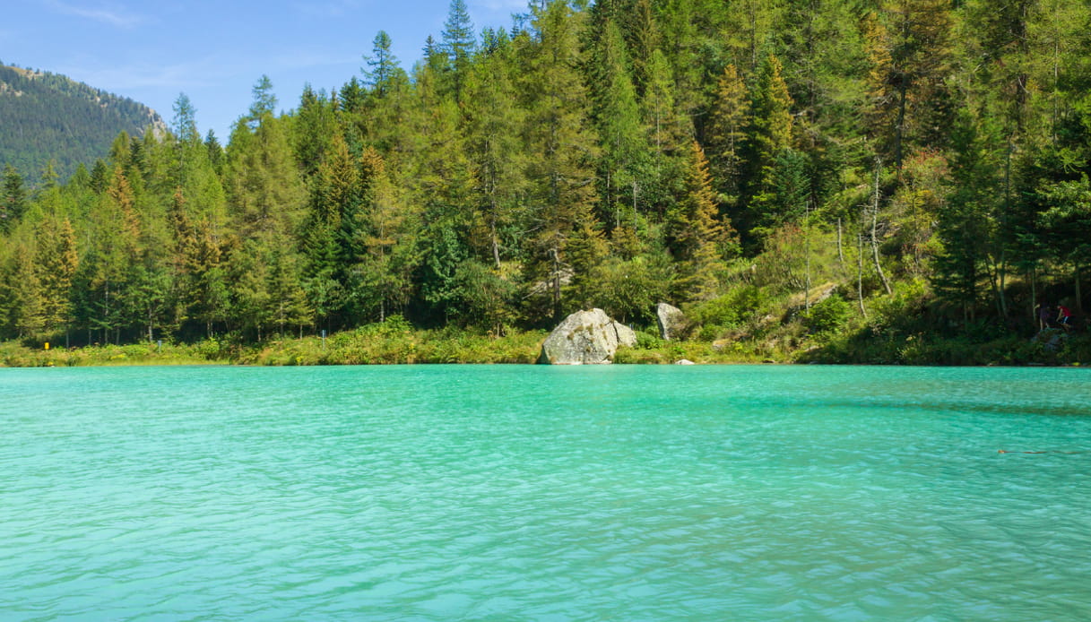 Lago delle Fate, in Piemonte