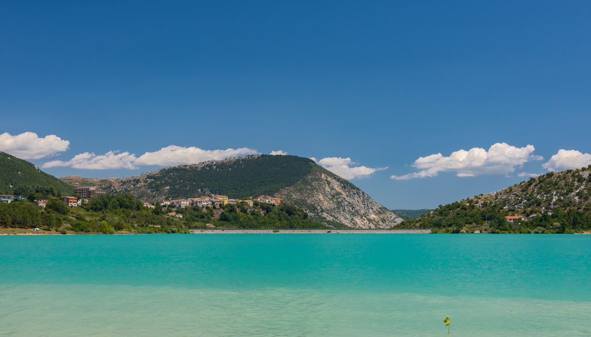 Lago di Castel San Vincenzo, in Molise