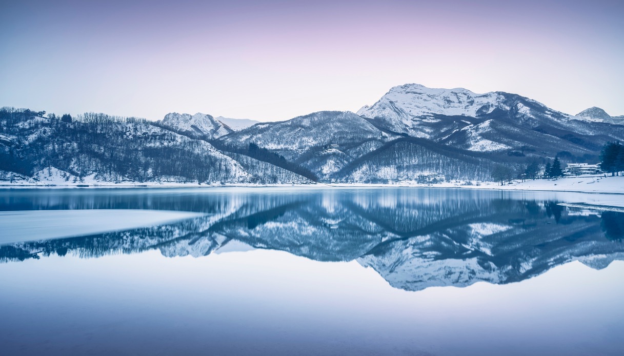 Lago di Gramolazzo, in Toscana