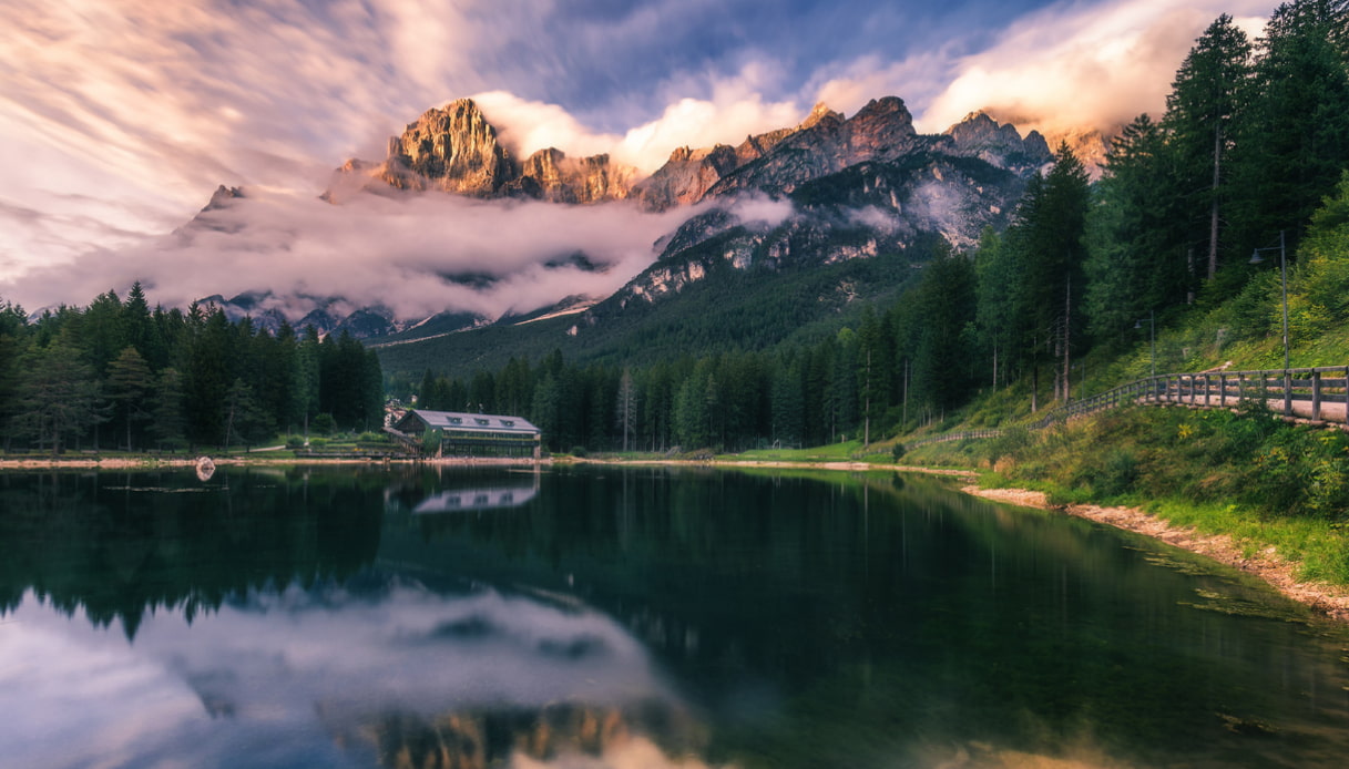 Lago di Mosigo: montagna in Veneto