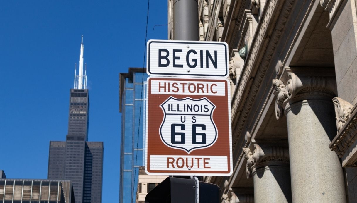 Route 66 a Chicago