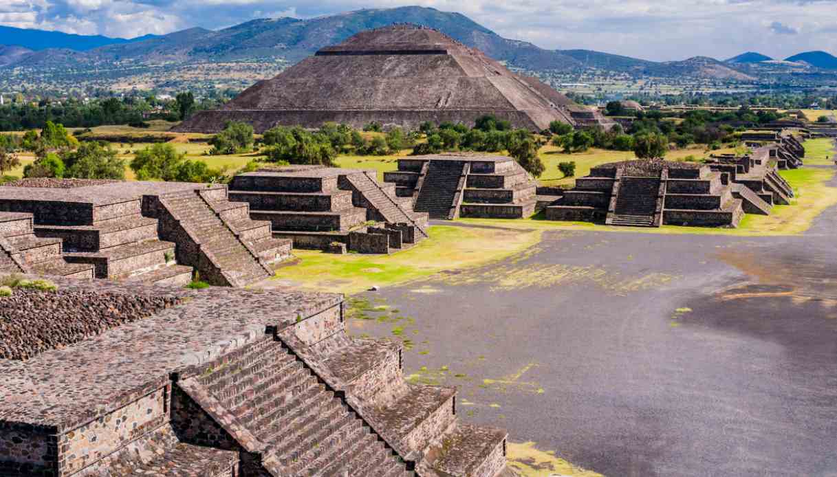 Teotihuacan citta del messico