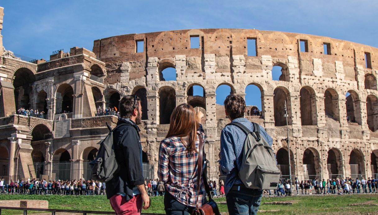 Turisti a Roma