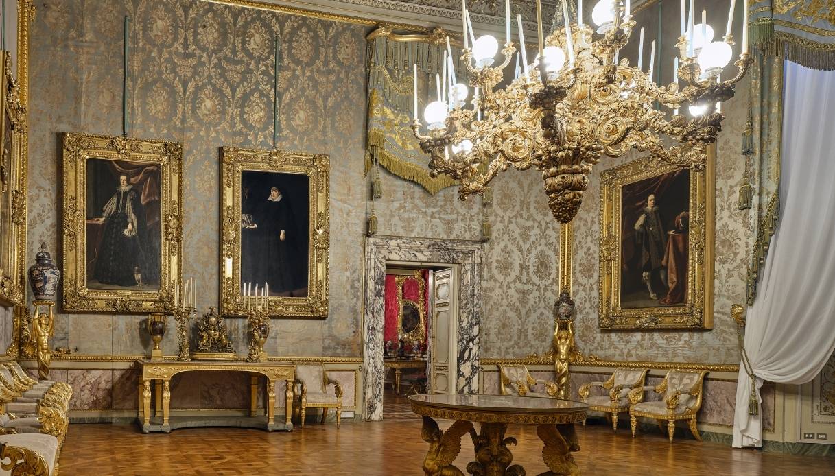 Sala celeste a Palazzo Pitti