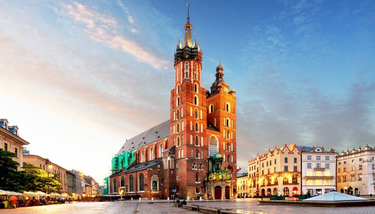 basilica gotica di Santa Maria a Cracovia