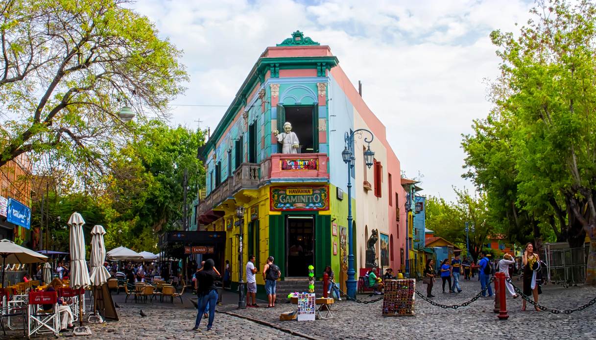 Scorcio di La Boca, Buenos Aires