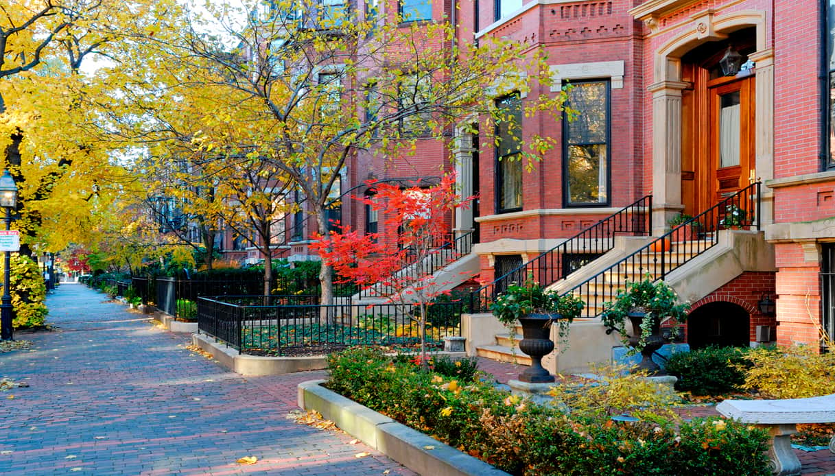 Le case storiche di Boston: brownstones