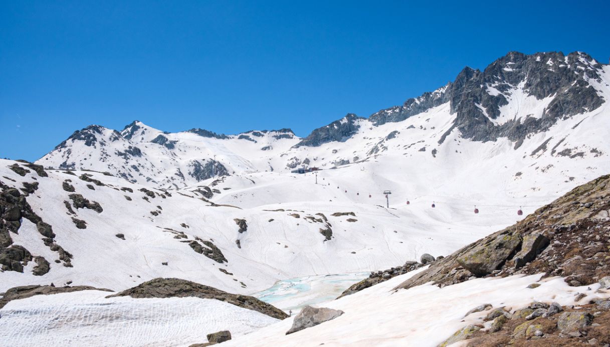 montagne innevate, Vermiglio, Val di Sole