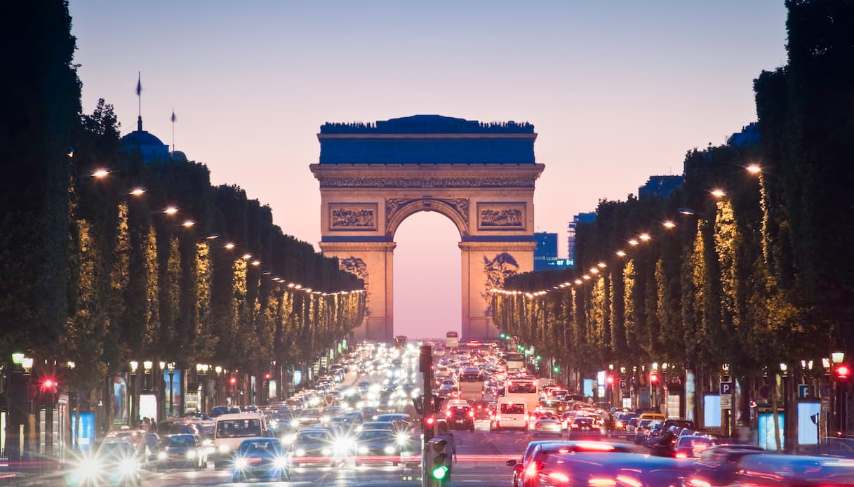 Parigi, traffico