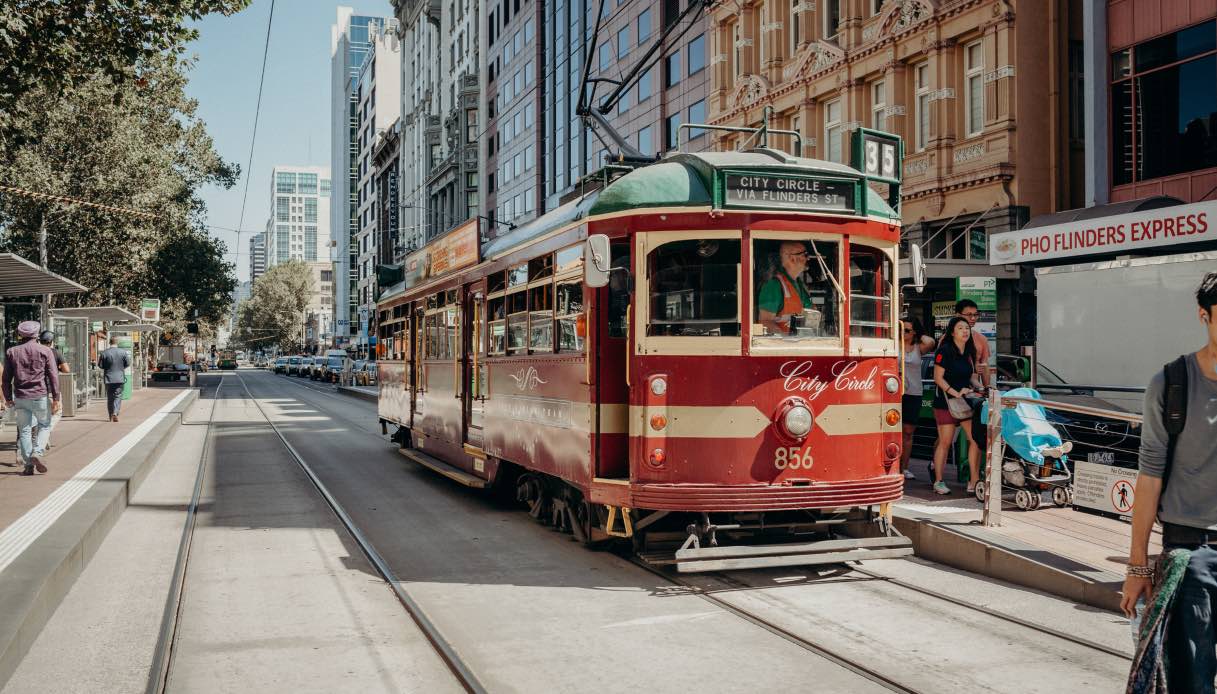 Tram gratuito Melbourne