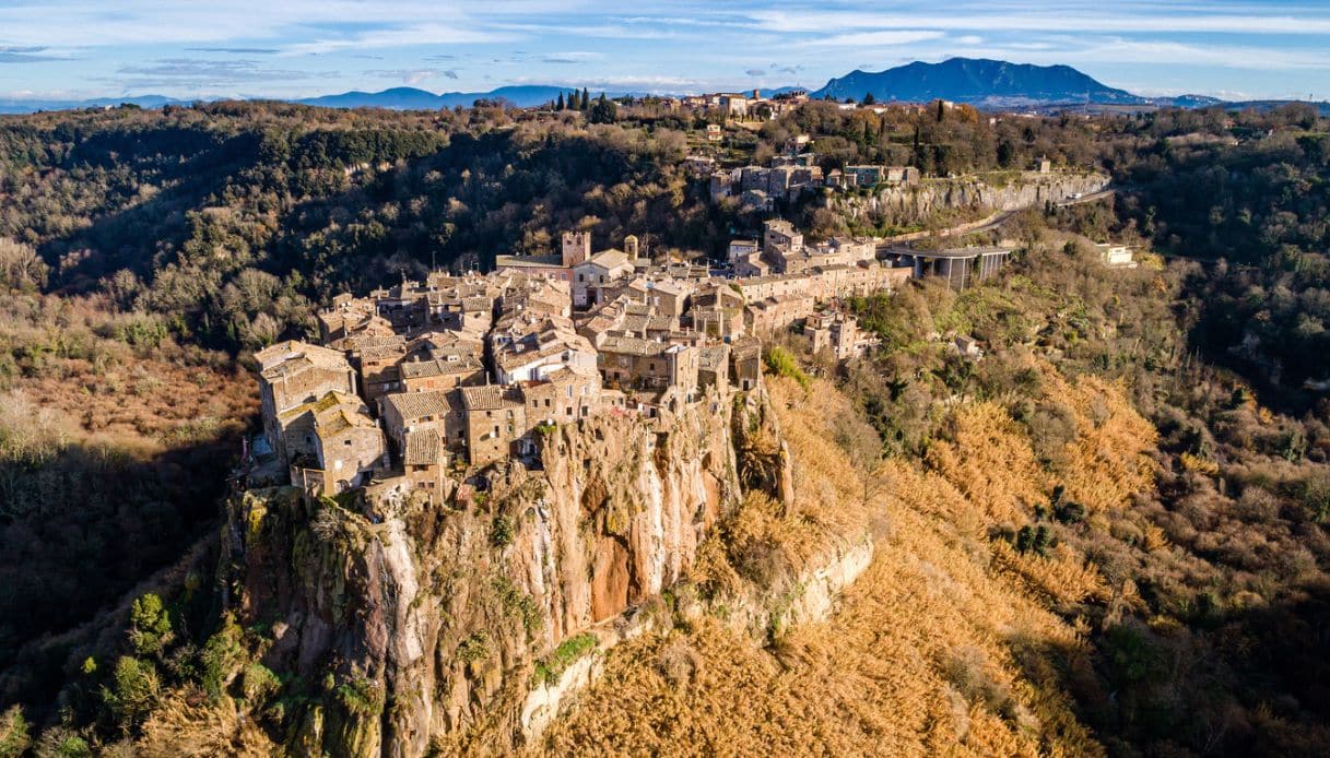 Il borgo di Calcata, Lazio