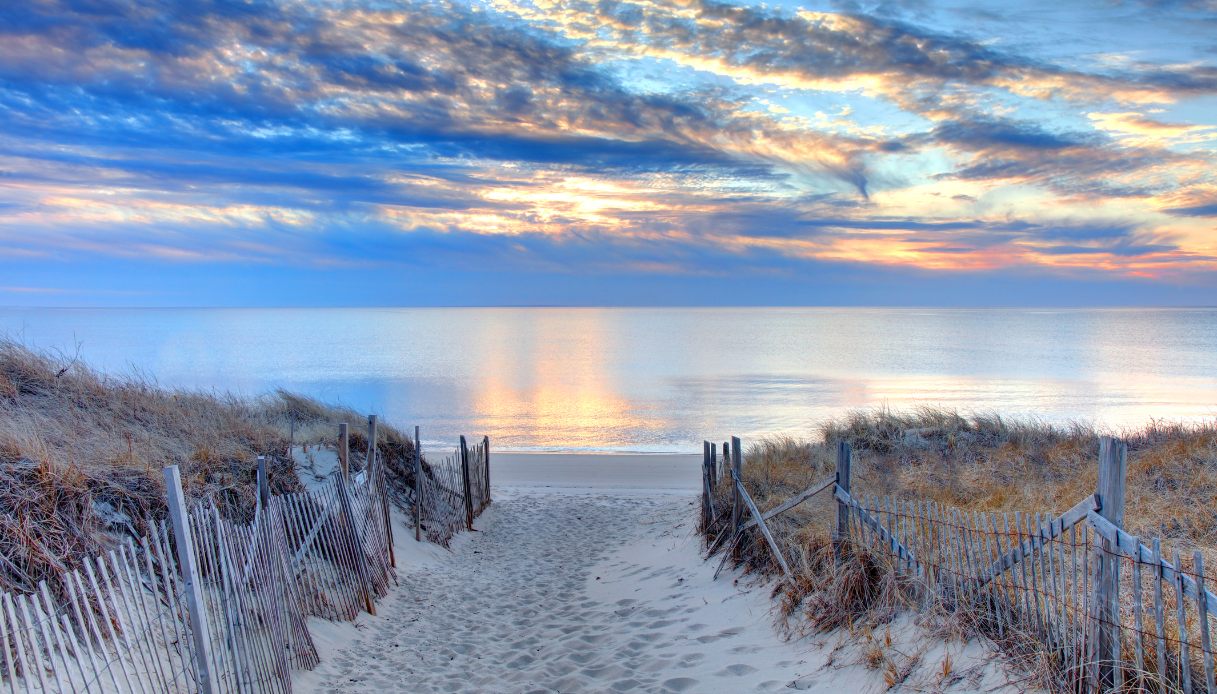 Spiaggia a Cape Cod, USA