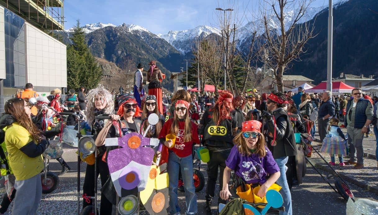 Sfilata del Carnevale del Rio a Sondalo