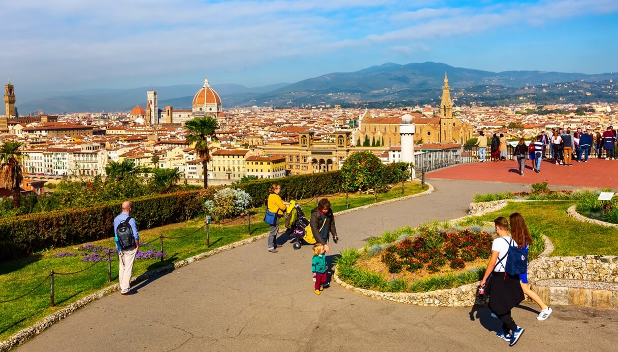 Piazzale Michelangelo a Firenze