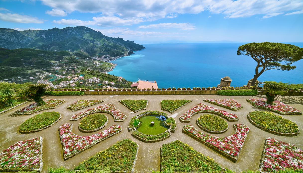 I giardini del Belvedere a Ravello che hanno incantato il mondo