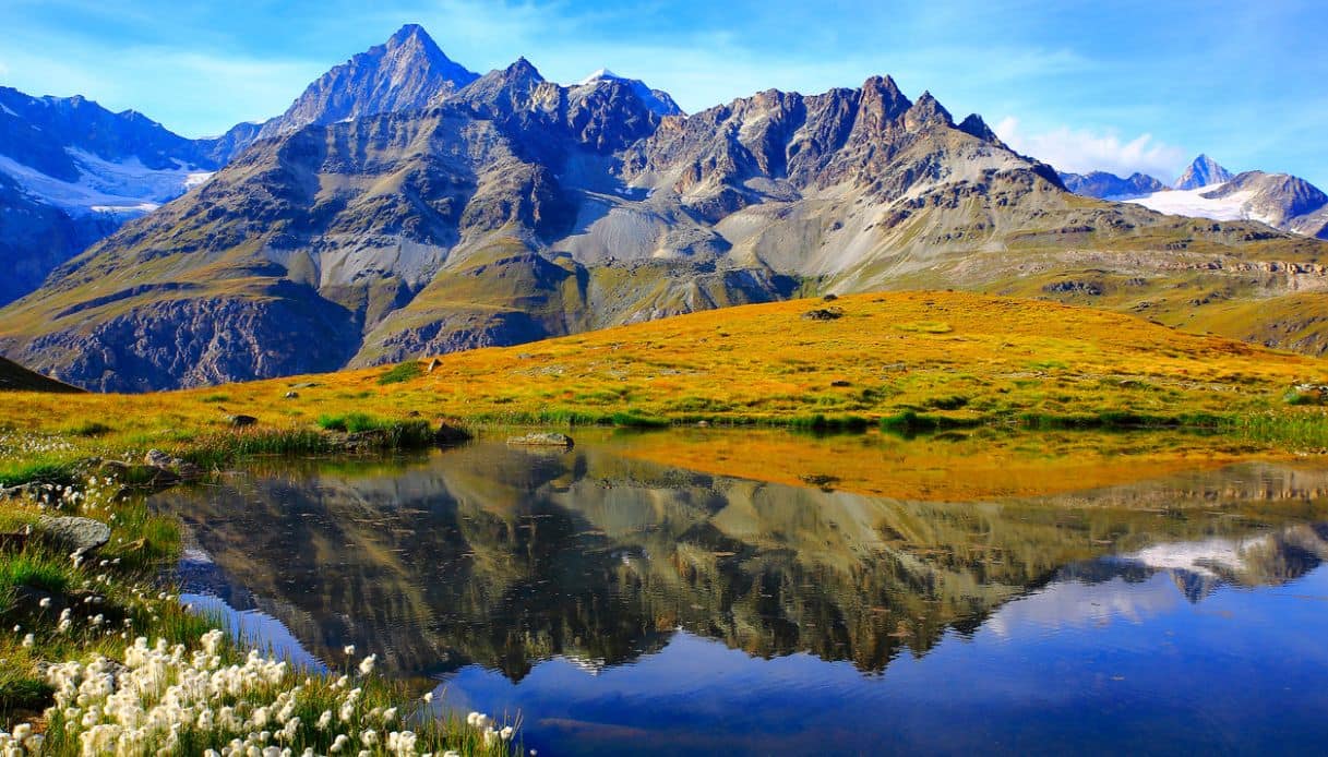 Il Lago Schwarzsee a Zermatt