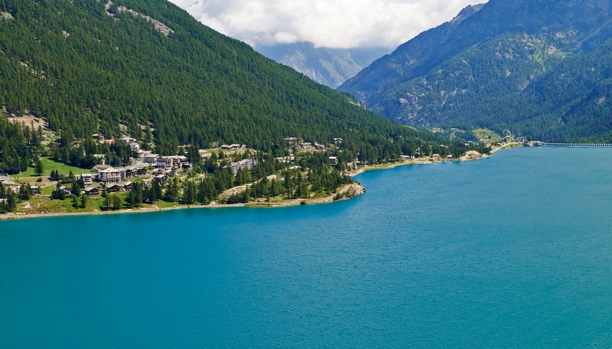 Lago di Ceresole in Piemonte