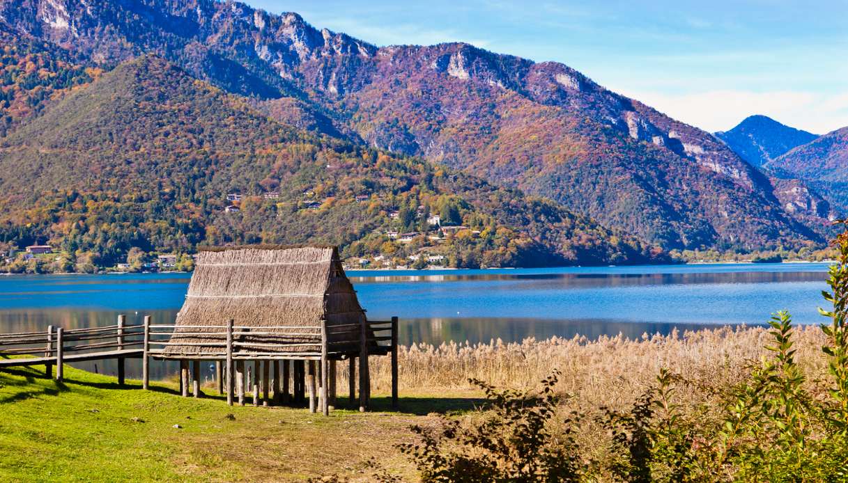 Lago di Ledro, in Trentino-Alto Adige