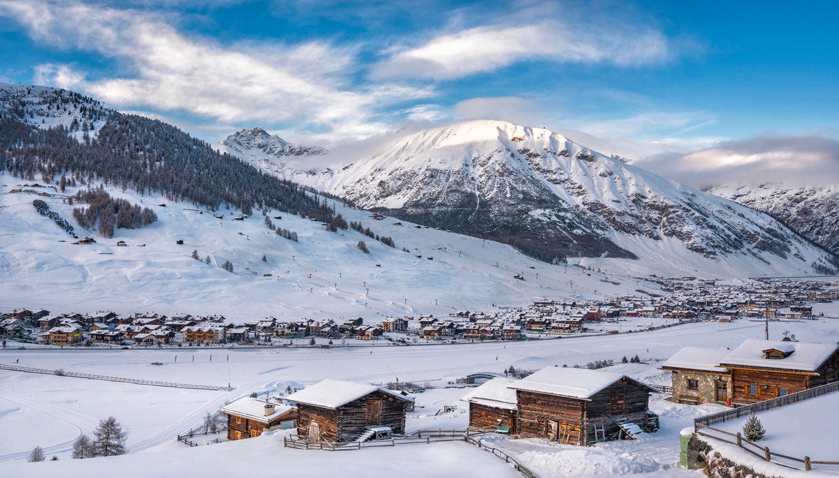 Stazione sciistica a Livigno